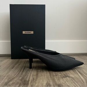 YEEZY • Season 6 Canvas Mules Pump 70MM